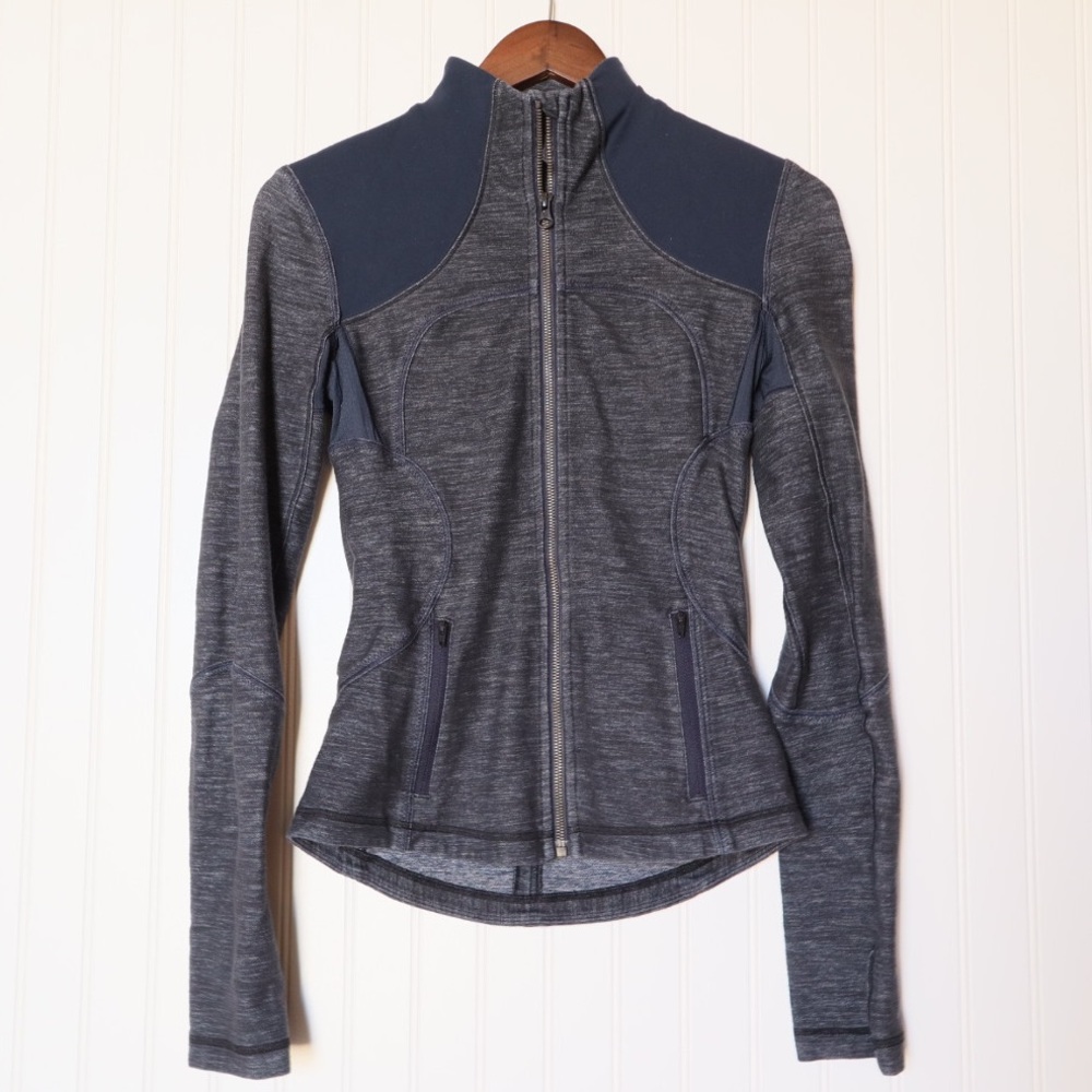 LULULEMON FORME DEFINE SLUB DENIM INKWELL JACKET - Picture 4 of 11